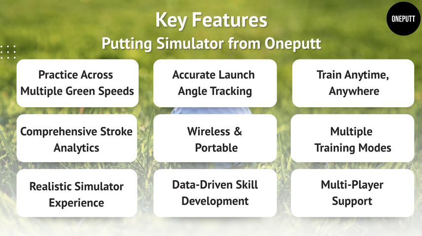 Key Features of the Oneputt Putting Simulator