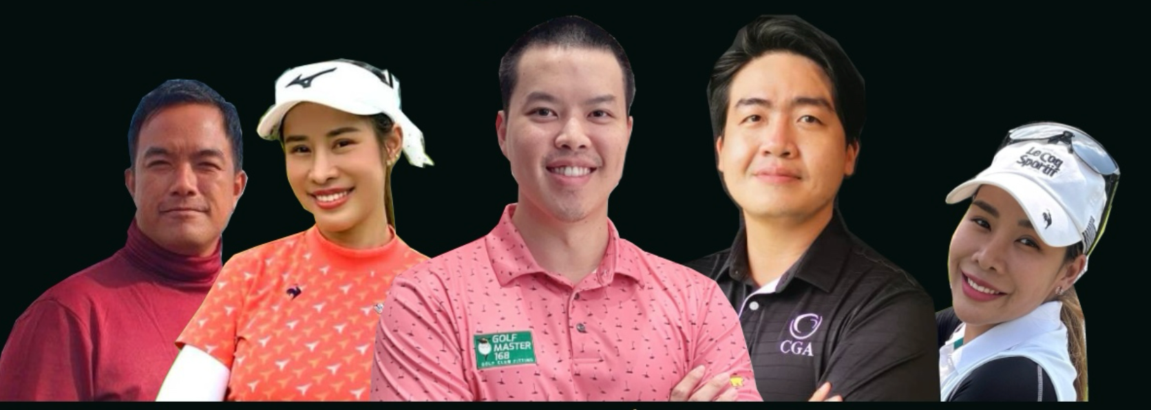 Golf professionals and creators recommending ONEPUTT